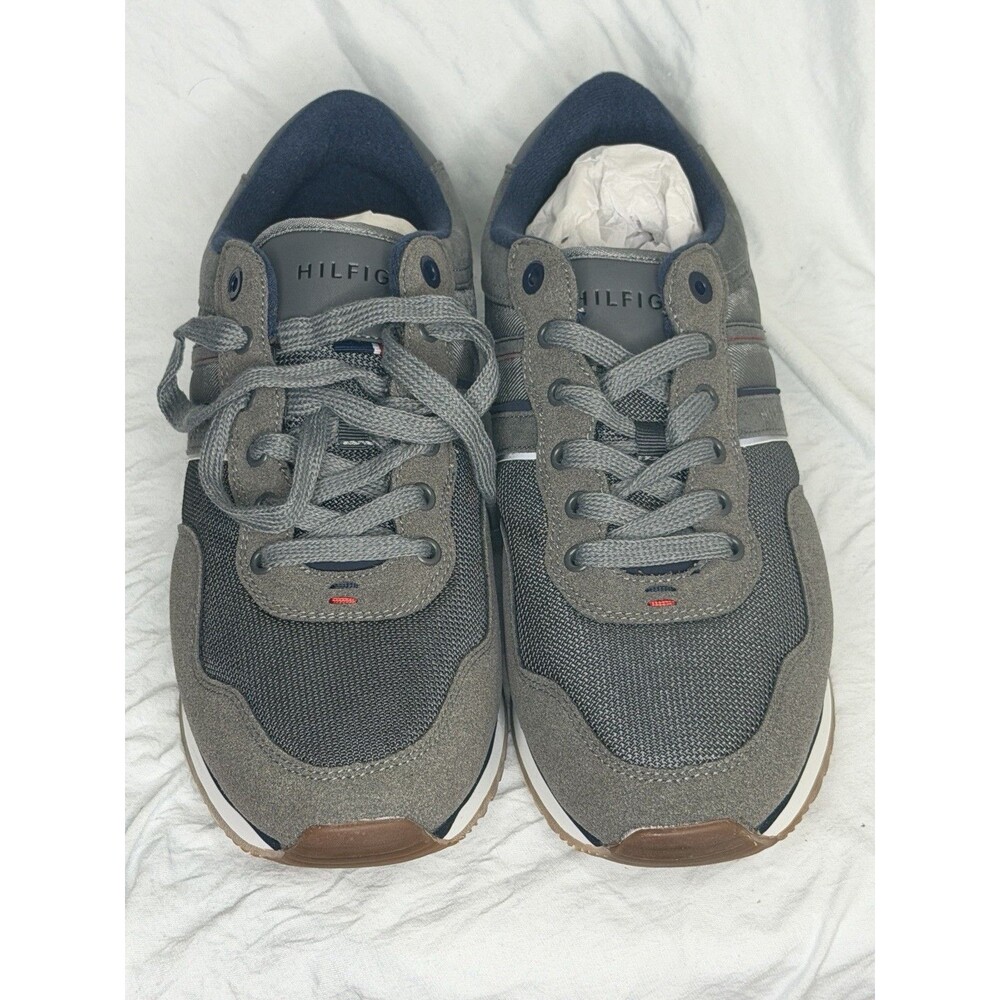 TOMMY HILFIGER TM MARCUS DARK GRAY FASHION SNEAKERS SIZE 13 NEW IN BOX